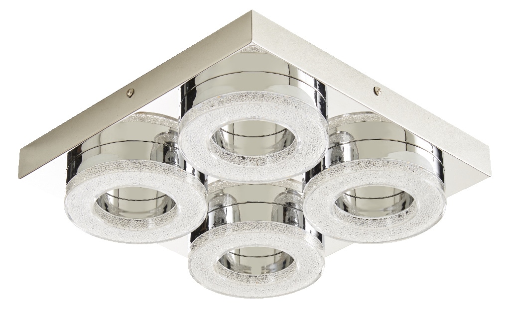 Plafoniera Led Perna 4X16W Crom