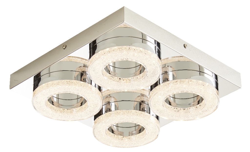 Plafoniera Led Perna 4X16W Crom