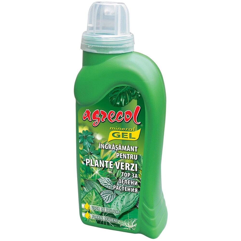 Ingrasamant gel mineral pentru plante verzi Agrecol, 0.5 L