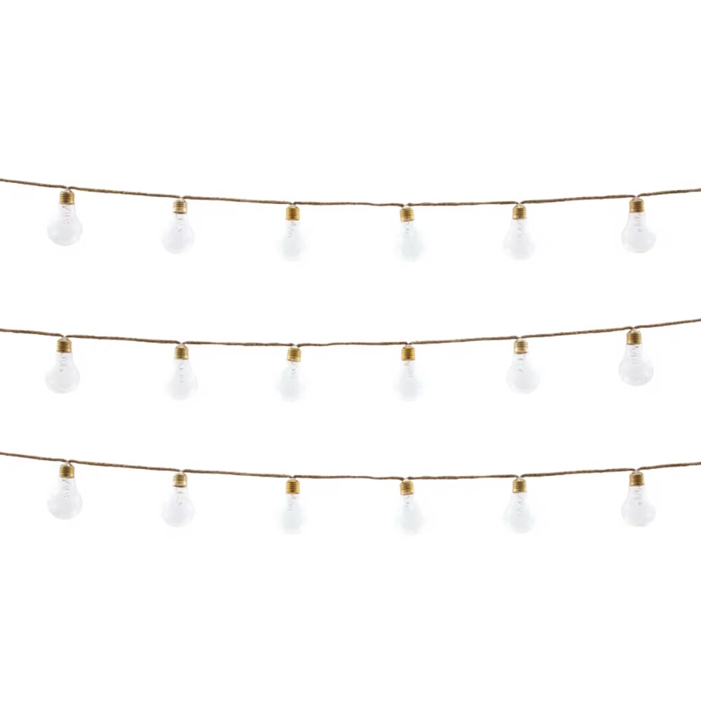 Ghirlanda decorativa LED Fajara 101290505, 4.8m, 10 becuri, auriu