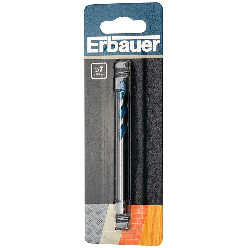 Burghiu multifunctional Erbauer, 7 x 100 mm