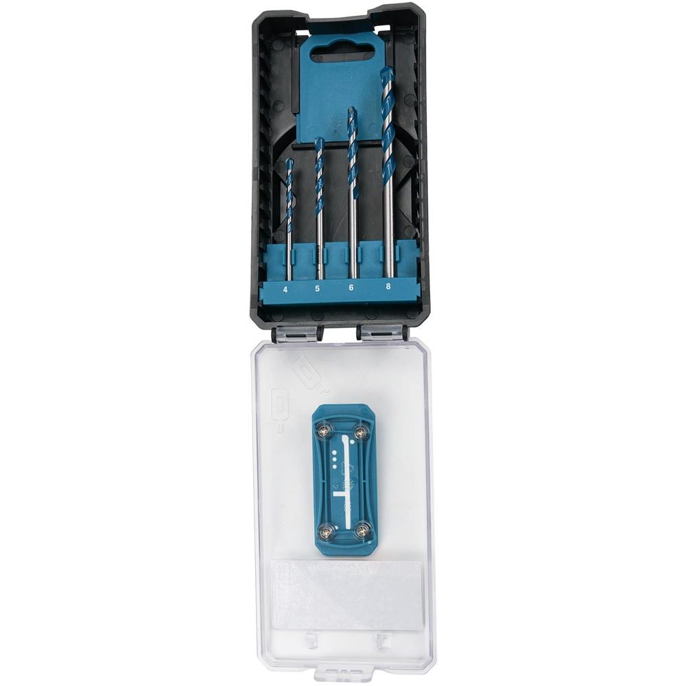 Burghiu multifunctional Erbauer, set 4 bucati