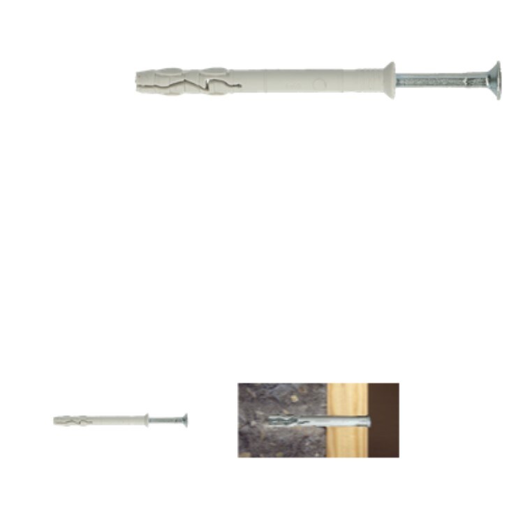 Diblu cu surub FISCHER, 6 x 60mm, 1buc