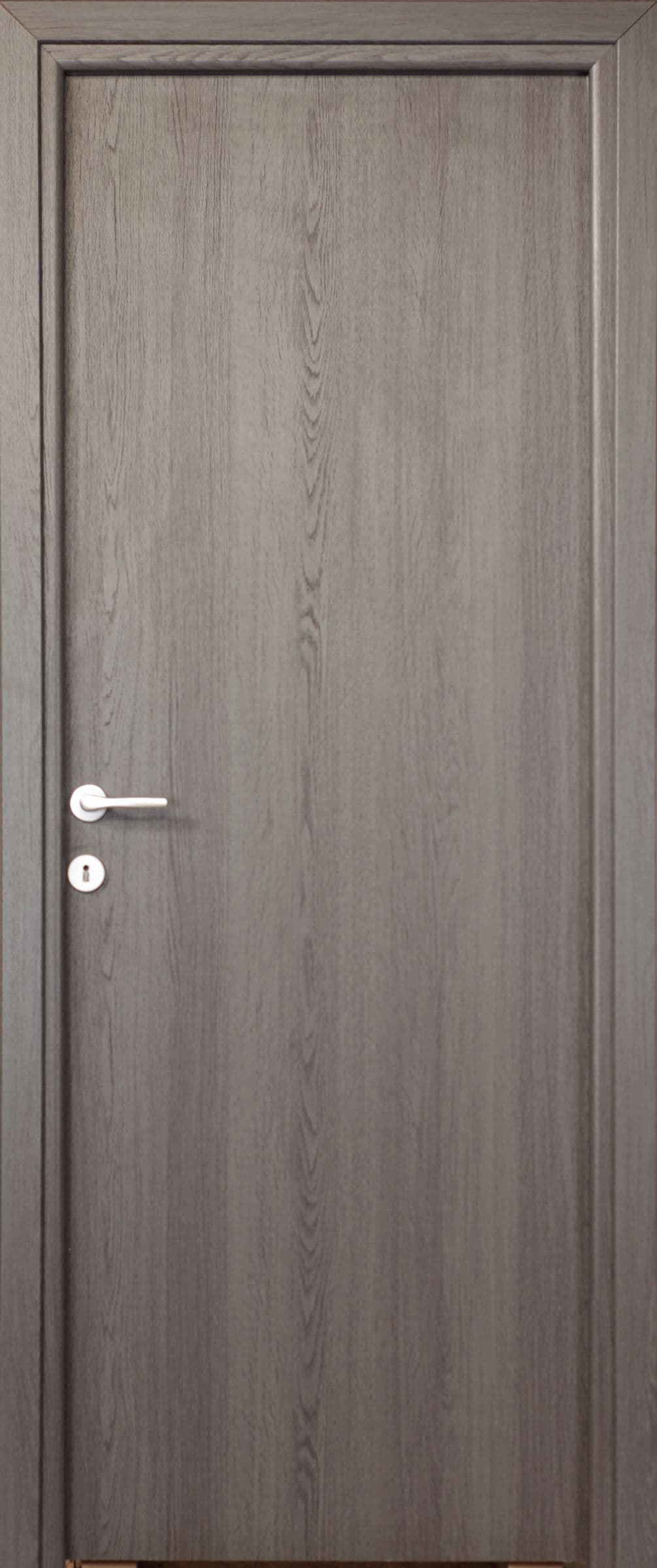 Usa interior Karpat, fara geam, reversibila, MDF, 68 x 203 cm, gri antracit