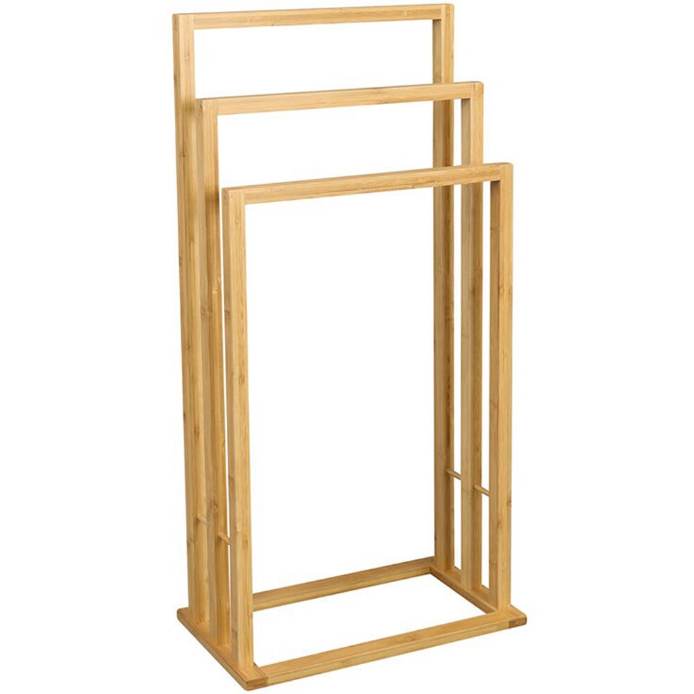 Suport prosop FRANDIS 196077, bambus, 42 cm, bej