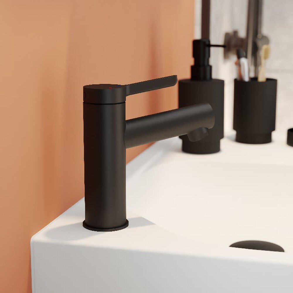 Baterie baie GOODHOME Maza, metal, negru