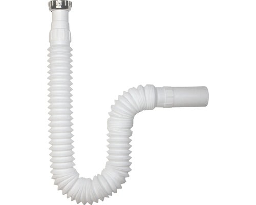 Sifon chiuveta extensibil si flexibil, Racord Cromat, 1 x 32 mm