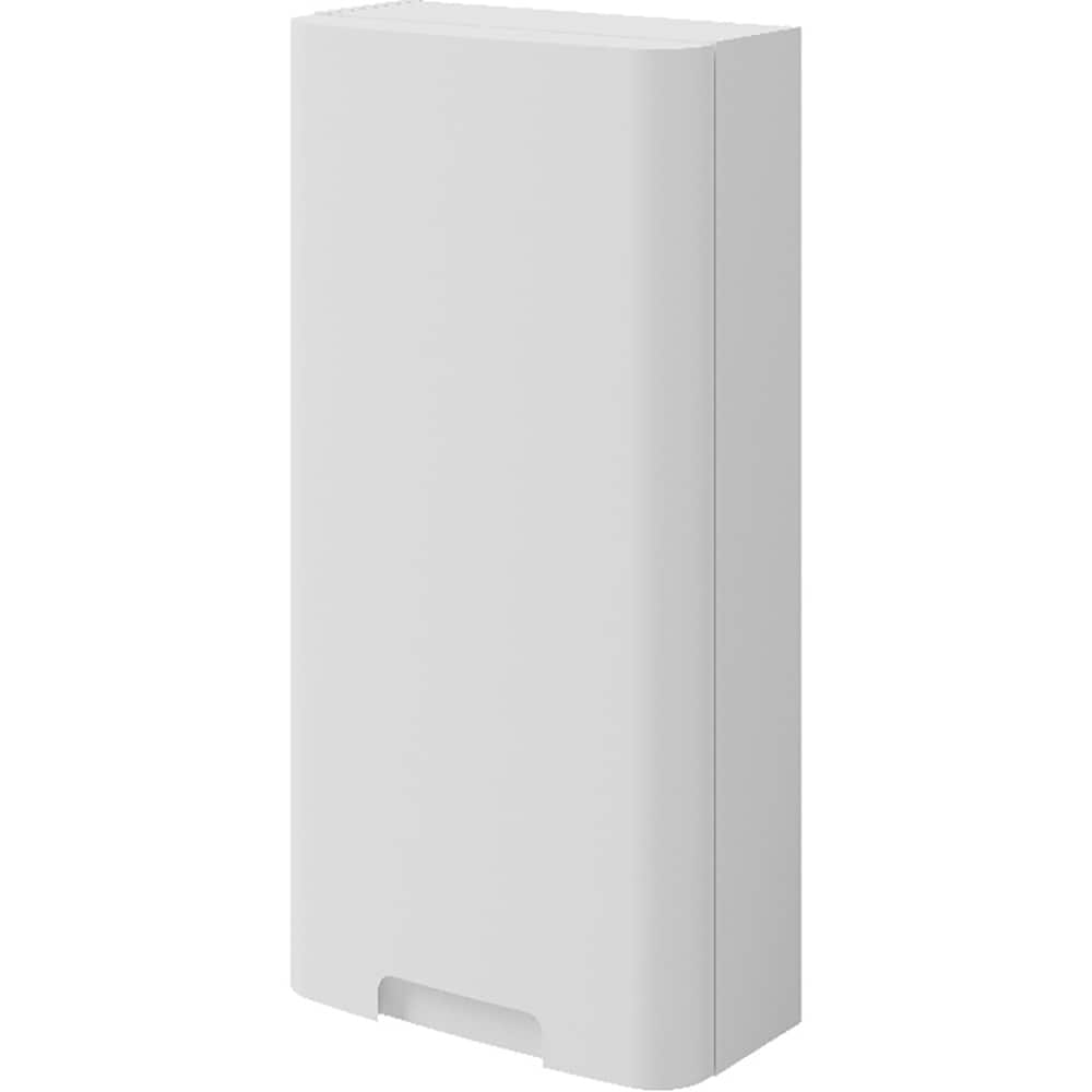 Dulap baie GOODHOME Himalia, suspendat, 40 x 20 x 80 cm, alb mat