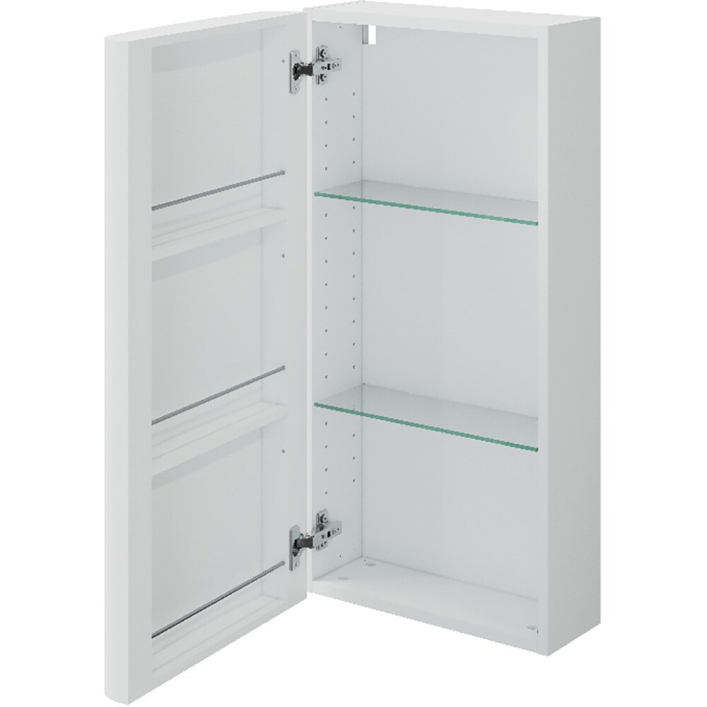Dulap baie GOODHOME Himalia, suspendat, 40 x 20 x 80 cm, alb mat