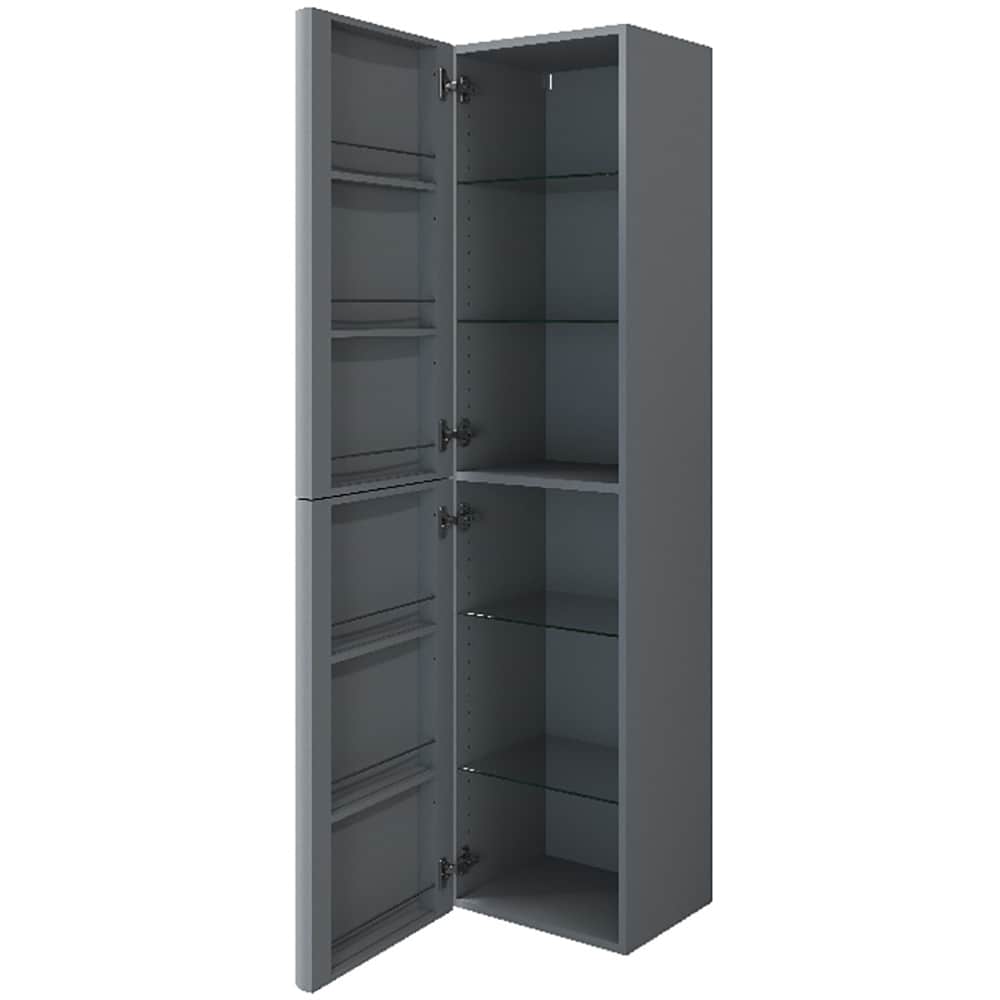 Coloana baie GOODHOME Himalia, 40 x 36 x 160 cm, gri