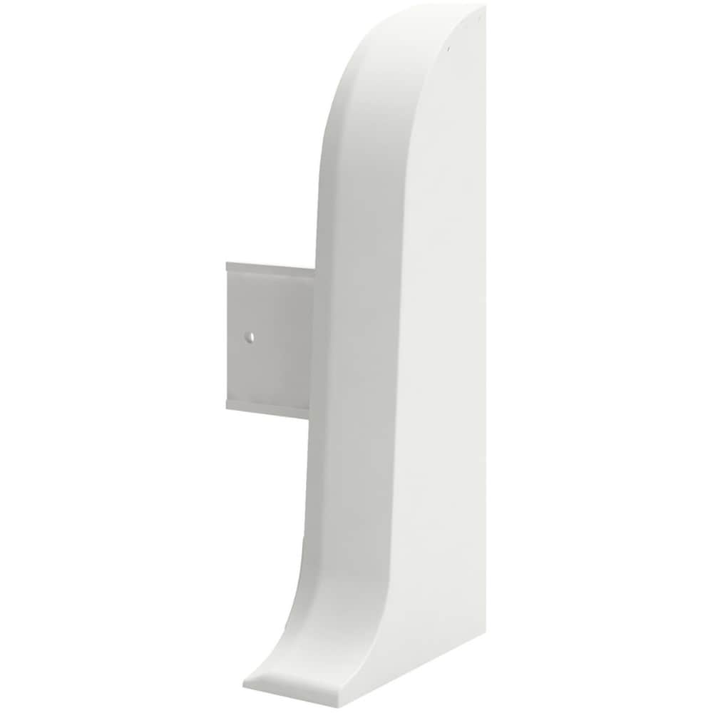 Terminatii VILO Flex 501, PVC, 5.5 cm, 2 bucati, alb