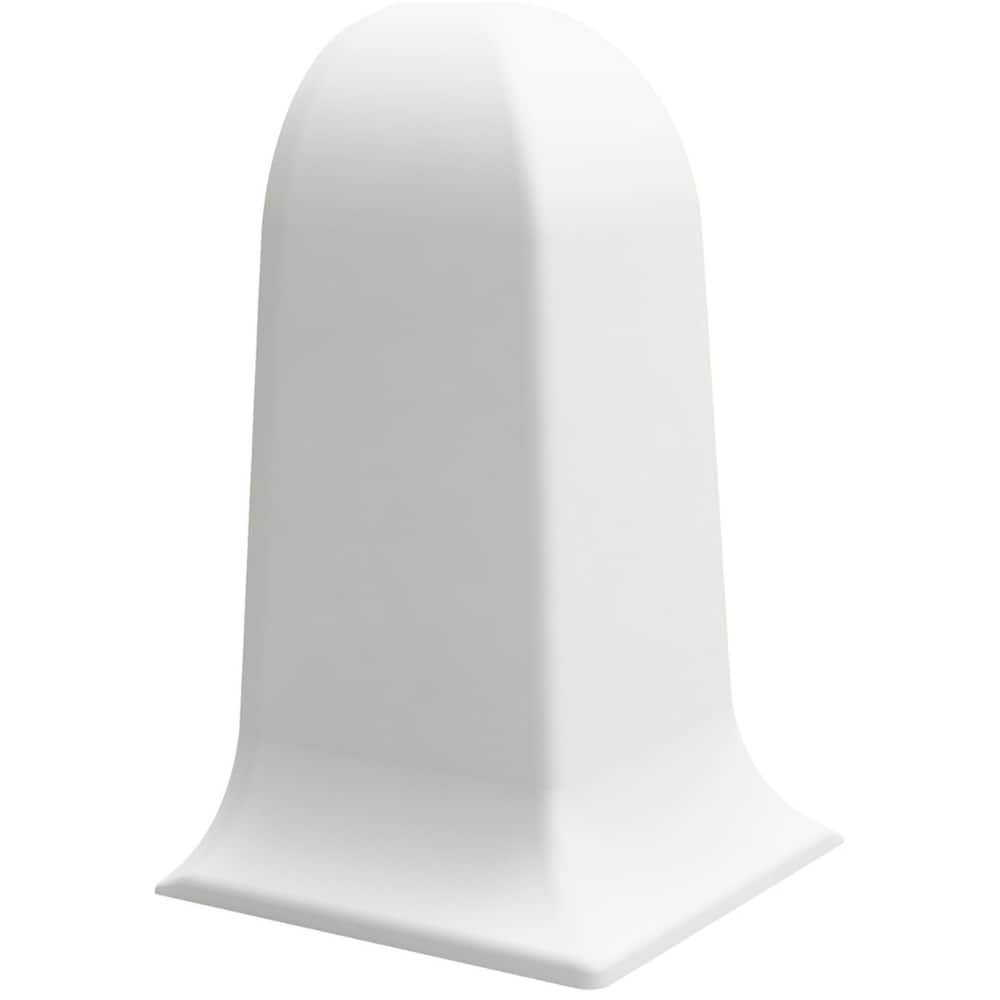 Colt exterior VILO Flex 501, PVC, 5.5 cm, 2 bucati, alb