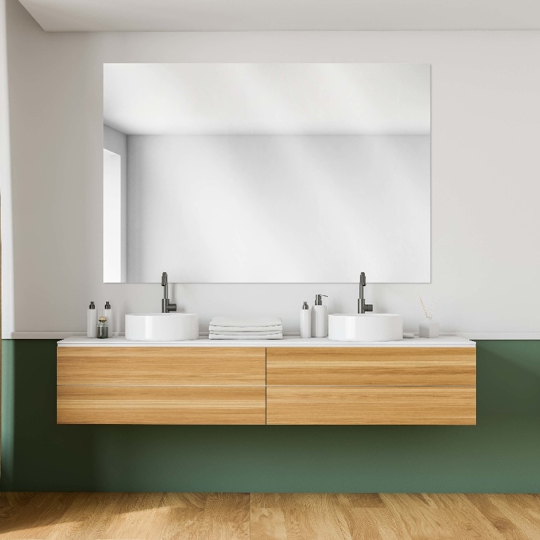 Oglinda baie GOODHOME Imandra, 120 x 90 cm