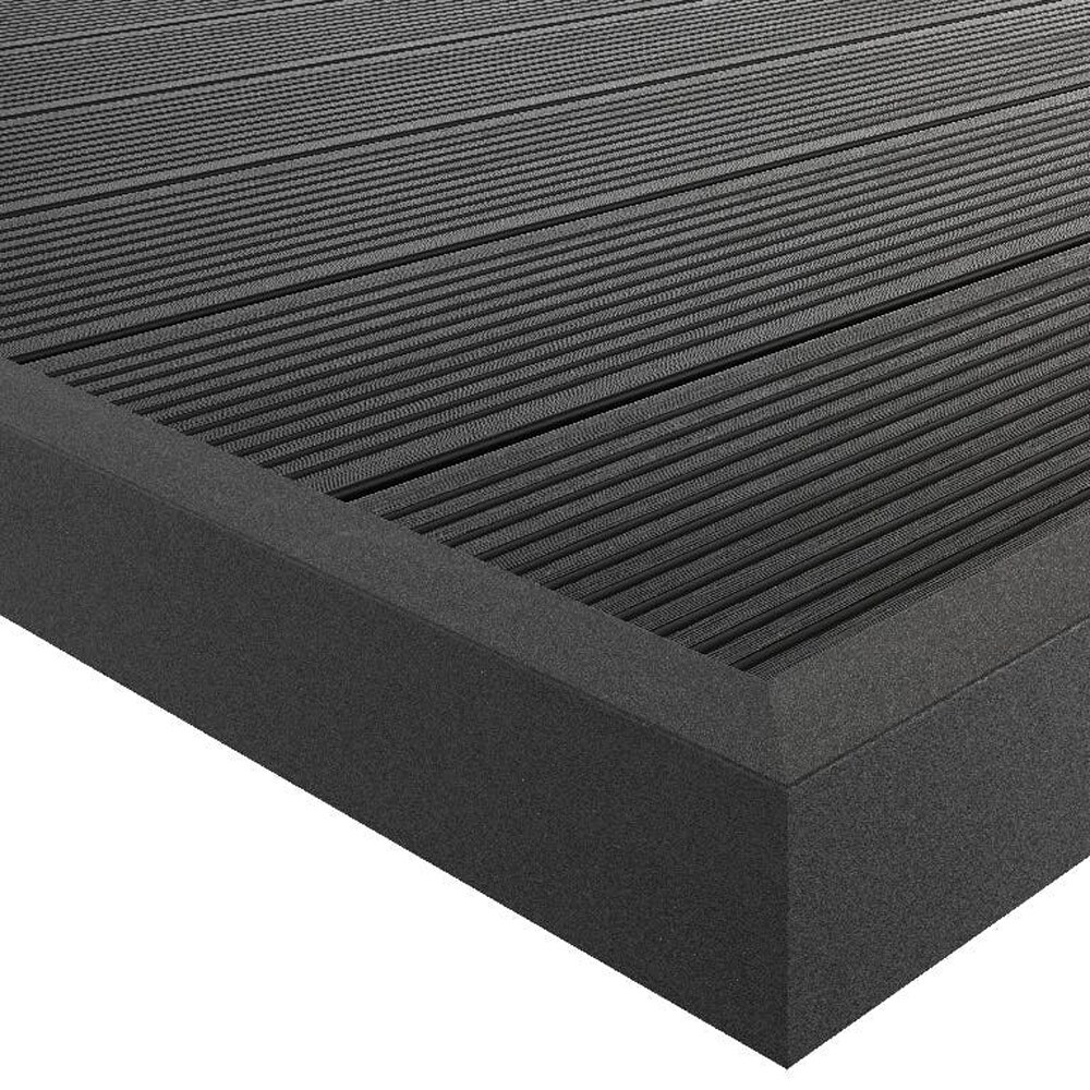 Profil de finisare clipsabil Klikstrom Neva Premium, 220 x 4 x 5.2 cm, forma L, compozit, gri
