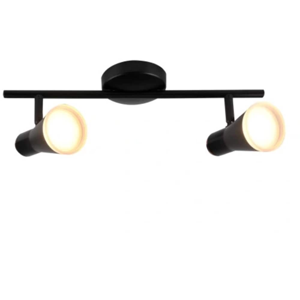 Lampa LED Berg 318169, 2 x 8.4W, 850lm, negru