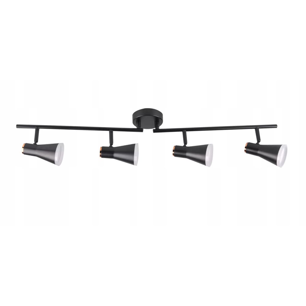 Lampa LED Berg 318183, 4 x 16.8W, 1700lm, negru