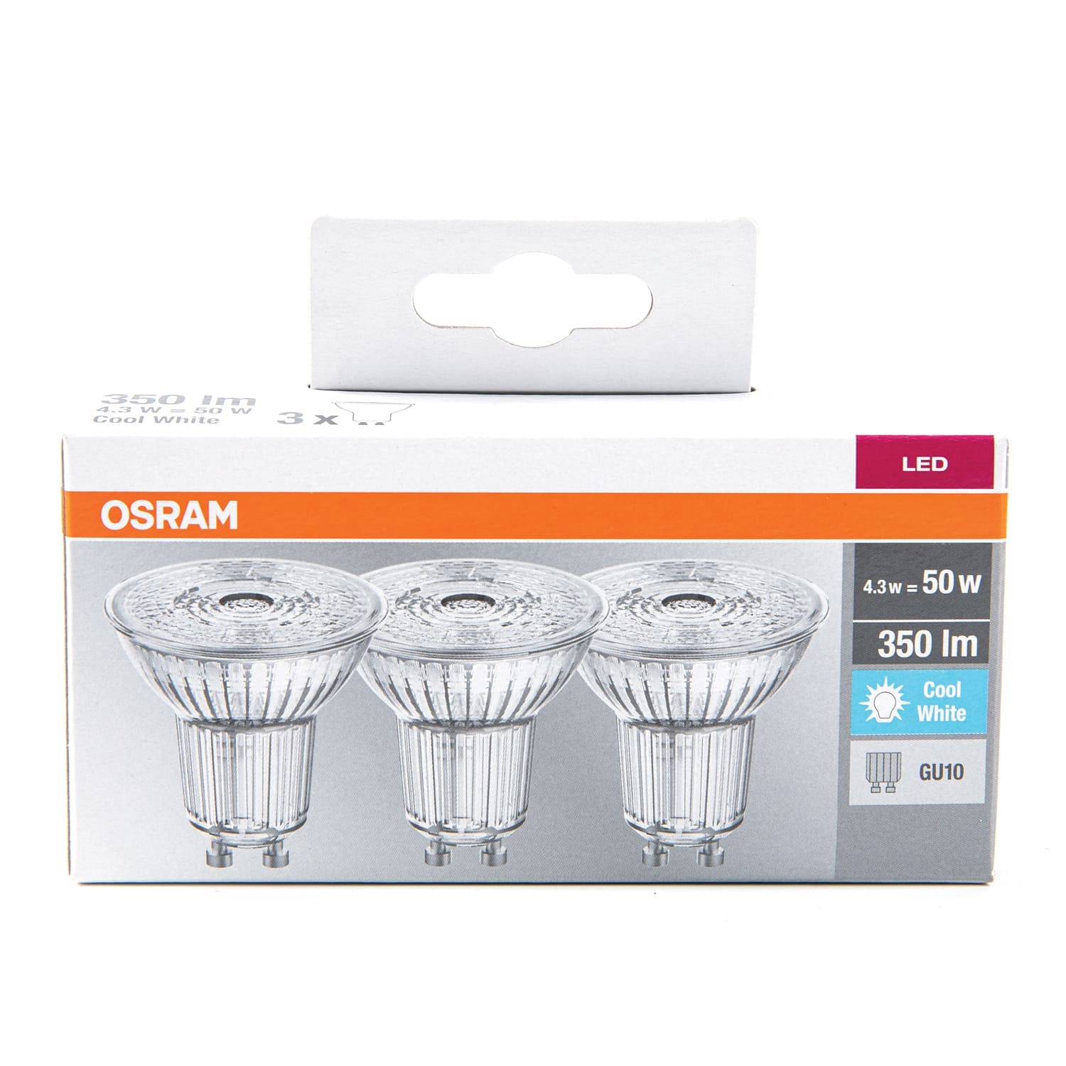 Led Base Par16 4.3 W 840 Gu10