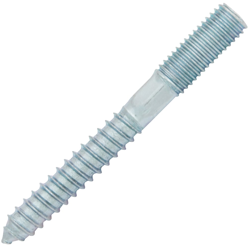 Prezon lemn, M10 x 80mm, otel, argintiu (vrac 50buc/Kg)