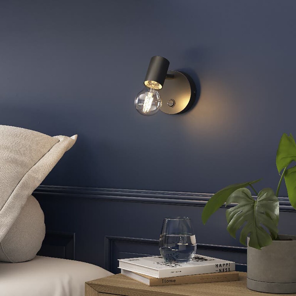 Spot GOODHOME Ghlin Mblk, 8.6W, E27, negru