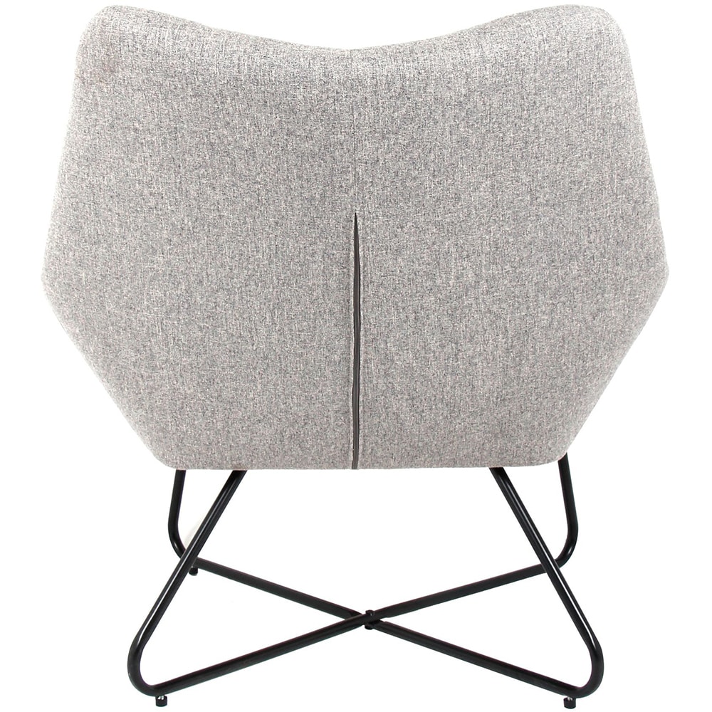 Fotoliu Turio, 86.5 x 80 x 75 cm, panza, gri