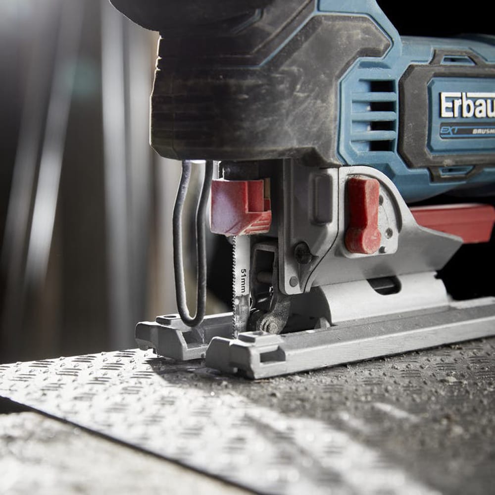 Lame fierastrau Erbauer T227D, pentru aluminiu, 3-15 mm, 3 buc