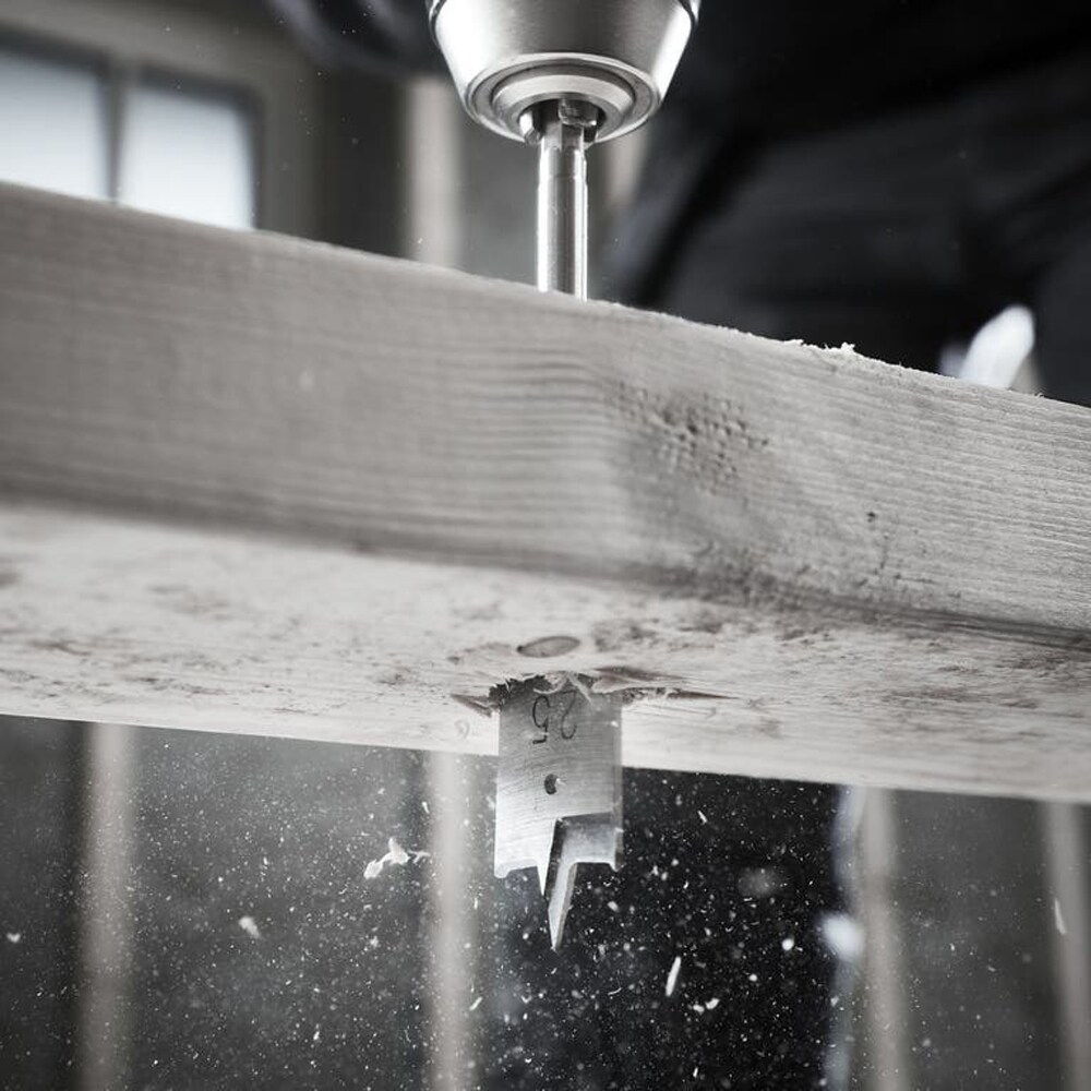 Burghiu plat lemn Erbauer, 18 x 152 mm