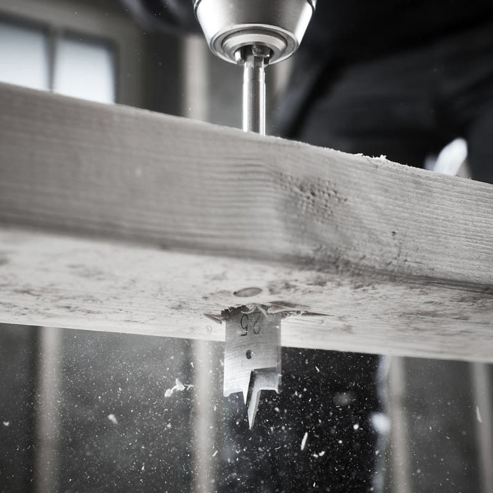 Burghiu plat lemn Erbauer, 20 x 152 mm