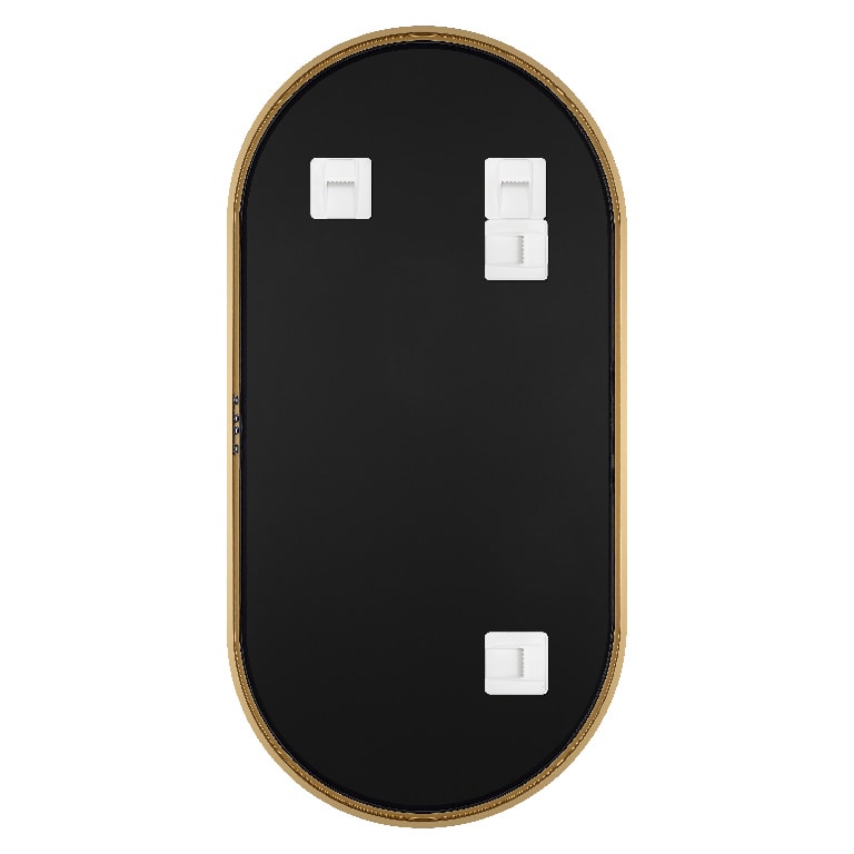 Oglinda baie, aurie, ovala  GoodHome