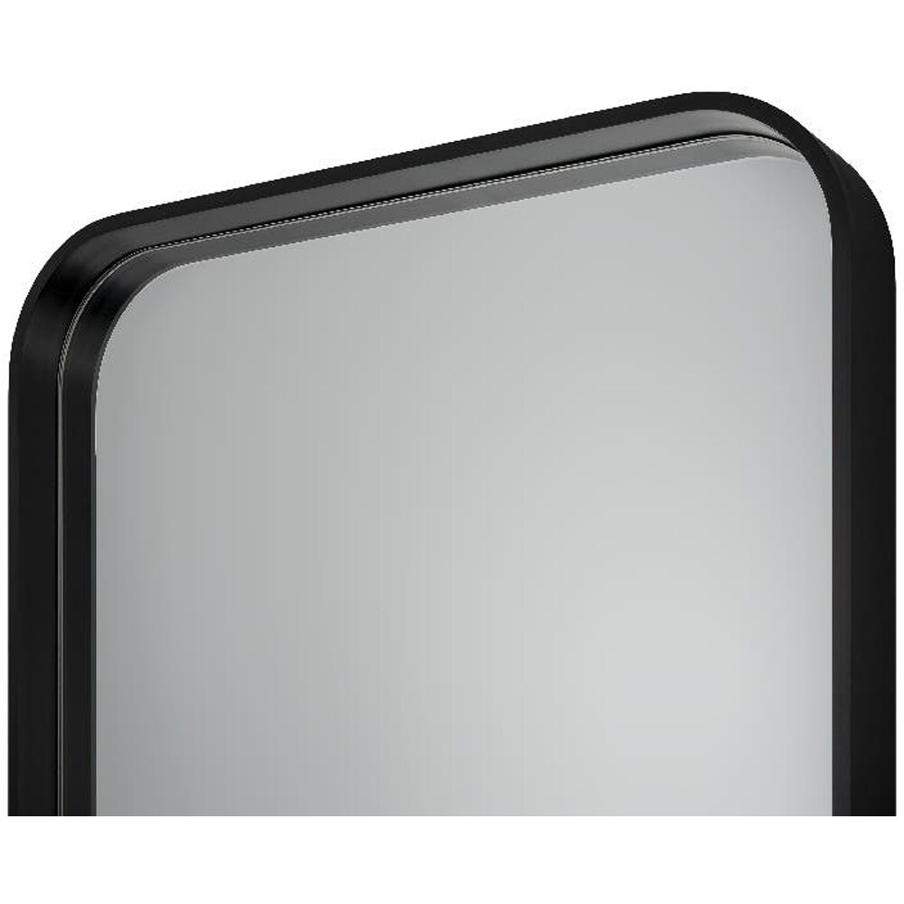 Oglinda baie GOODHOME, 60 x 80 cm, negru