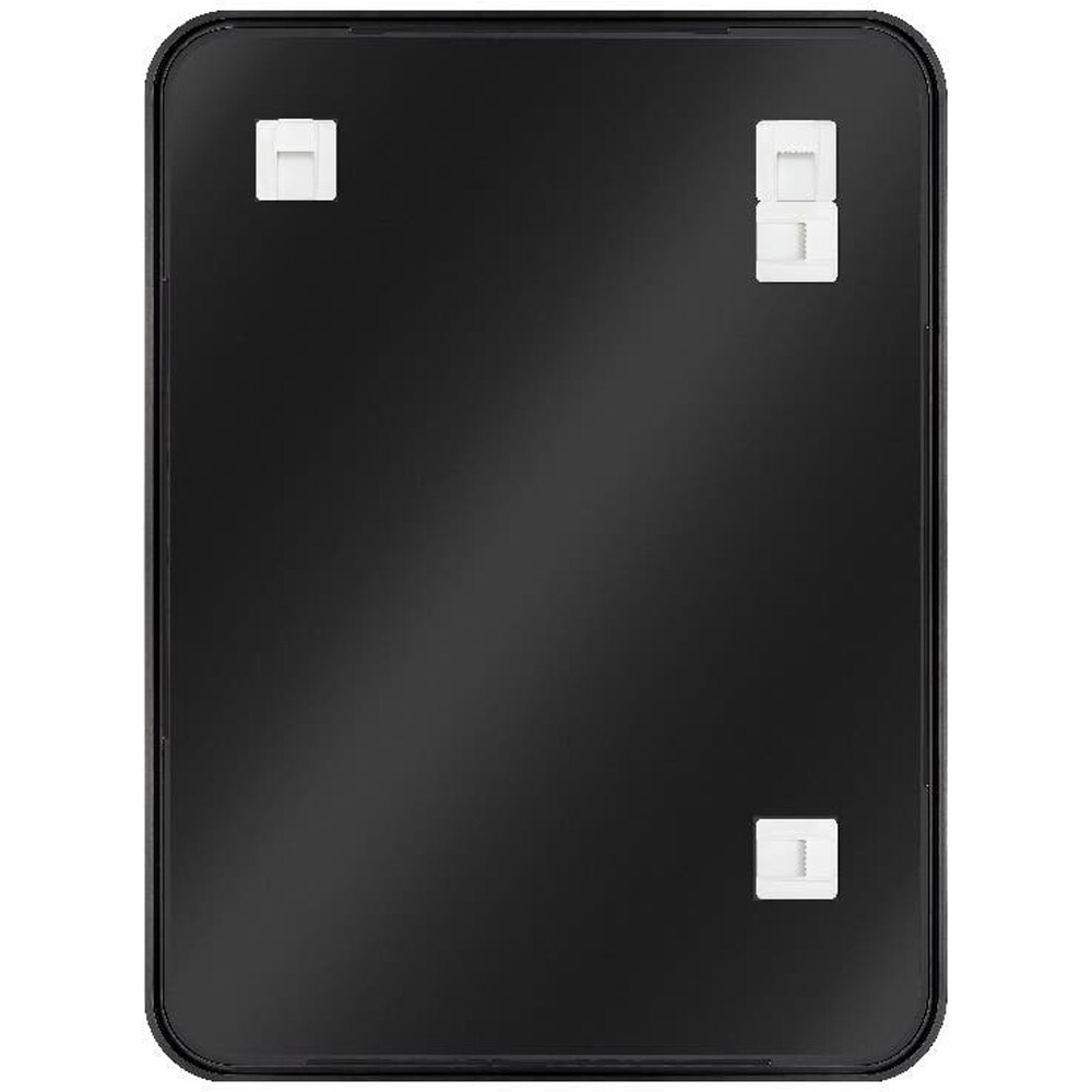 Oglinda baie GOODHOME, 60 x 80 cm, negru