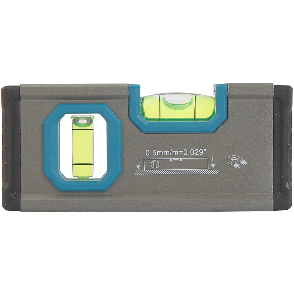 Set Ruleta 5 m si cutter cu rama retractabila ERBAUER, plastic, gri