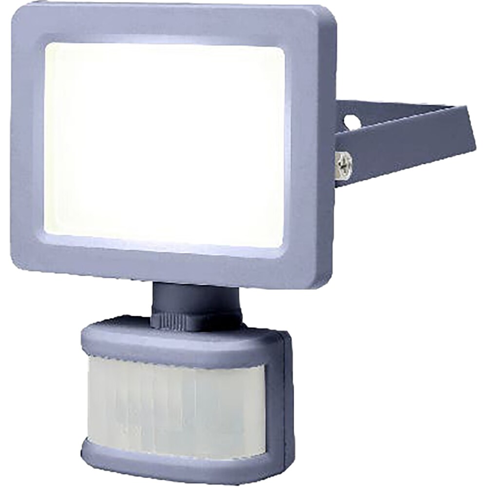Proiector LED cu senzor de miscare GOODHOME Lucan, 10 W, 800 lumeni, IP65, 5000K, gri