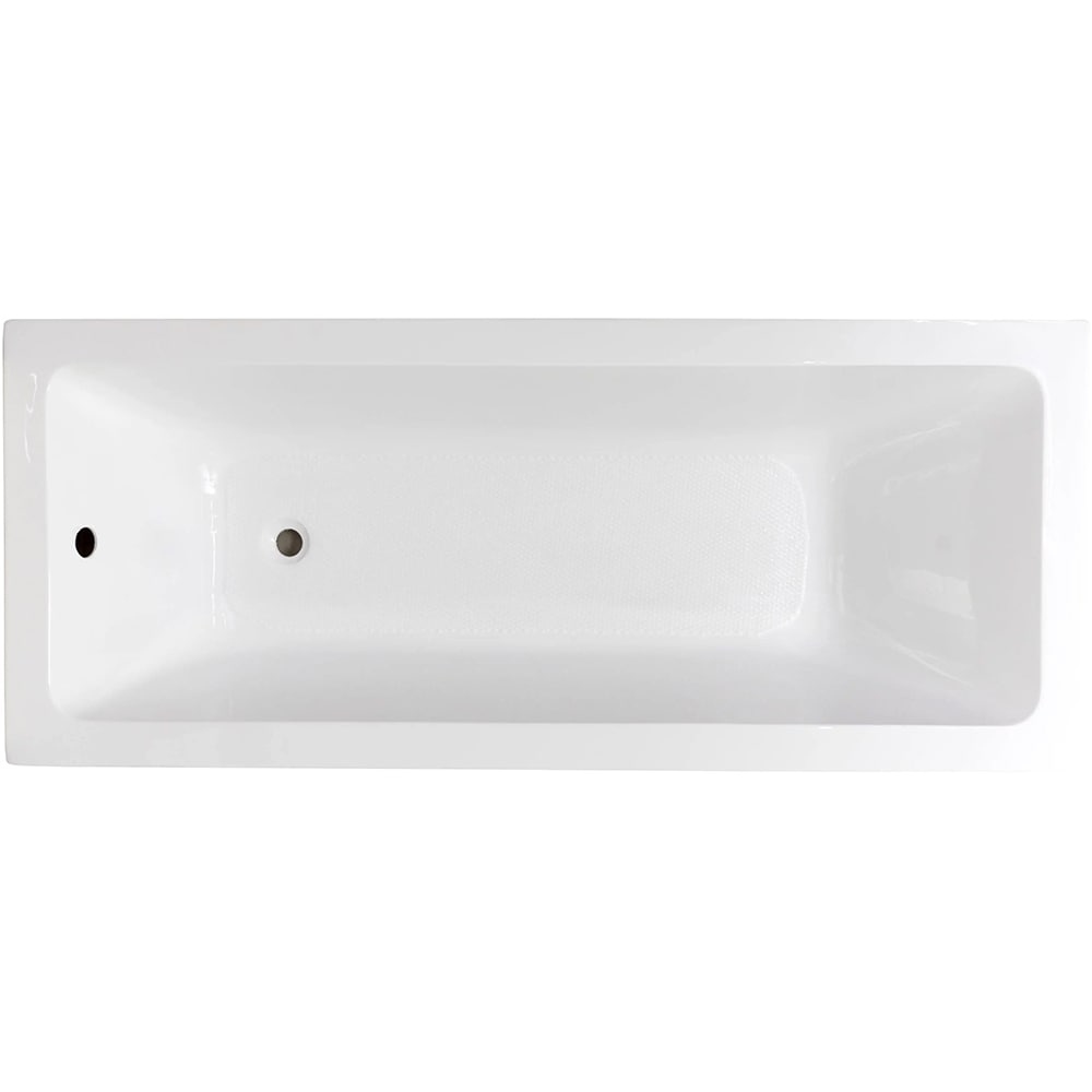 Cada baie Bresi Wall WA9020, acrilic, reversibila, 170 x 70 x 39 cm, alb