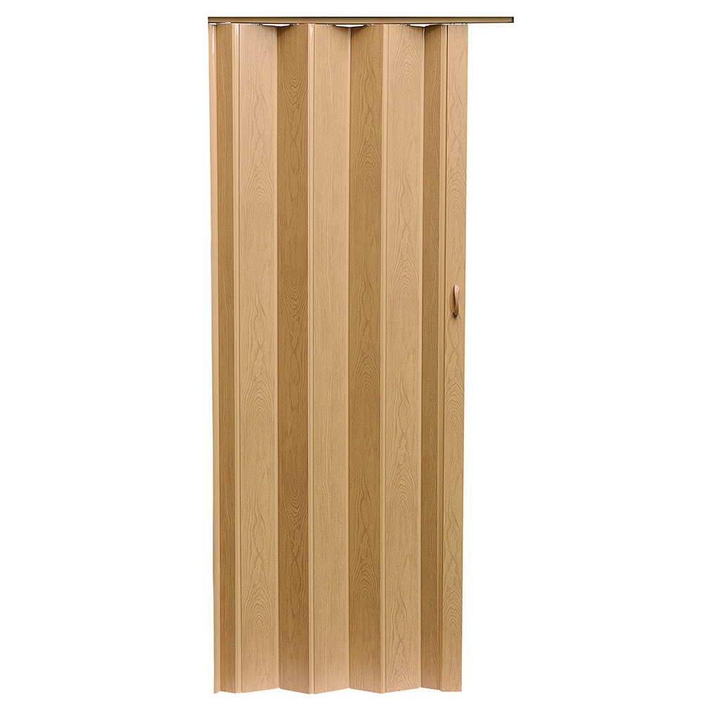 Usa interior Acordeon, fara geam, reversibila, PVC, 83 x 203 cm, stejar