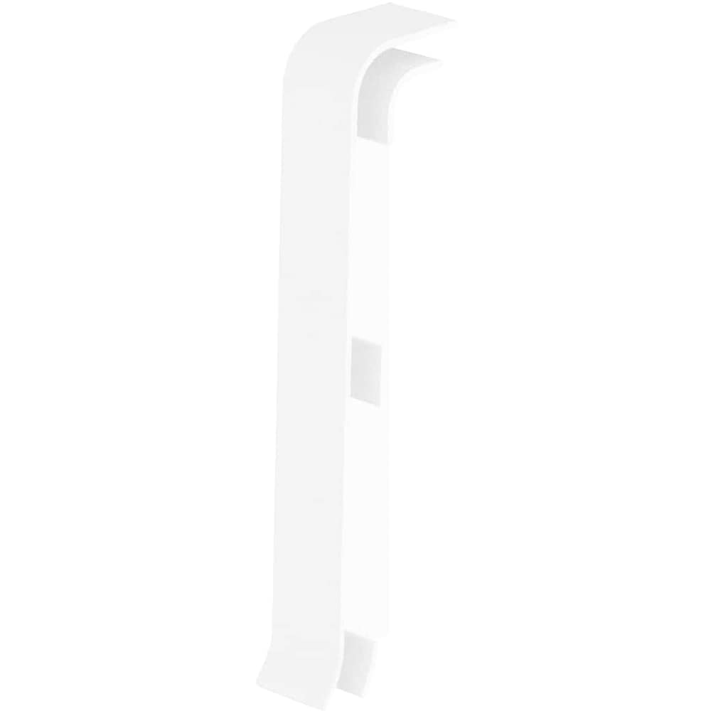 Terminatie stanga - dreapta Vilo Esquero 601, PVC, 6.7 cm, 2 bucati, alb