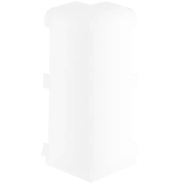 Coltar exterior Vilo Esquero 601, PVC, 6.7 cm, 2 bucati, alb