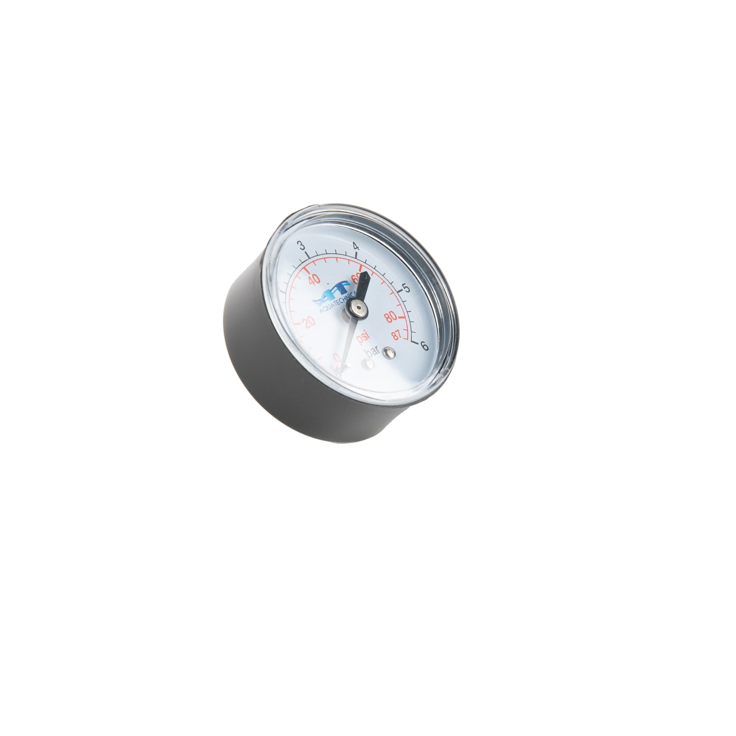 Manometru AQUATEHNICA MAN6-BACK, 1/4'', plastic