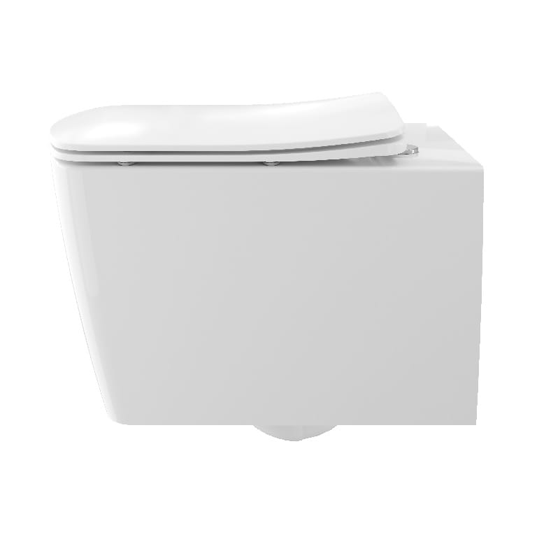 Vas WC suspendat, alb, inchidere lenta Levanna