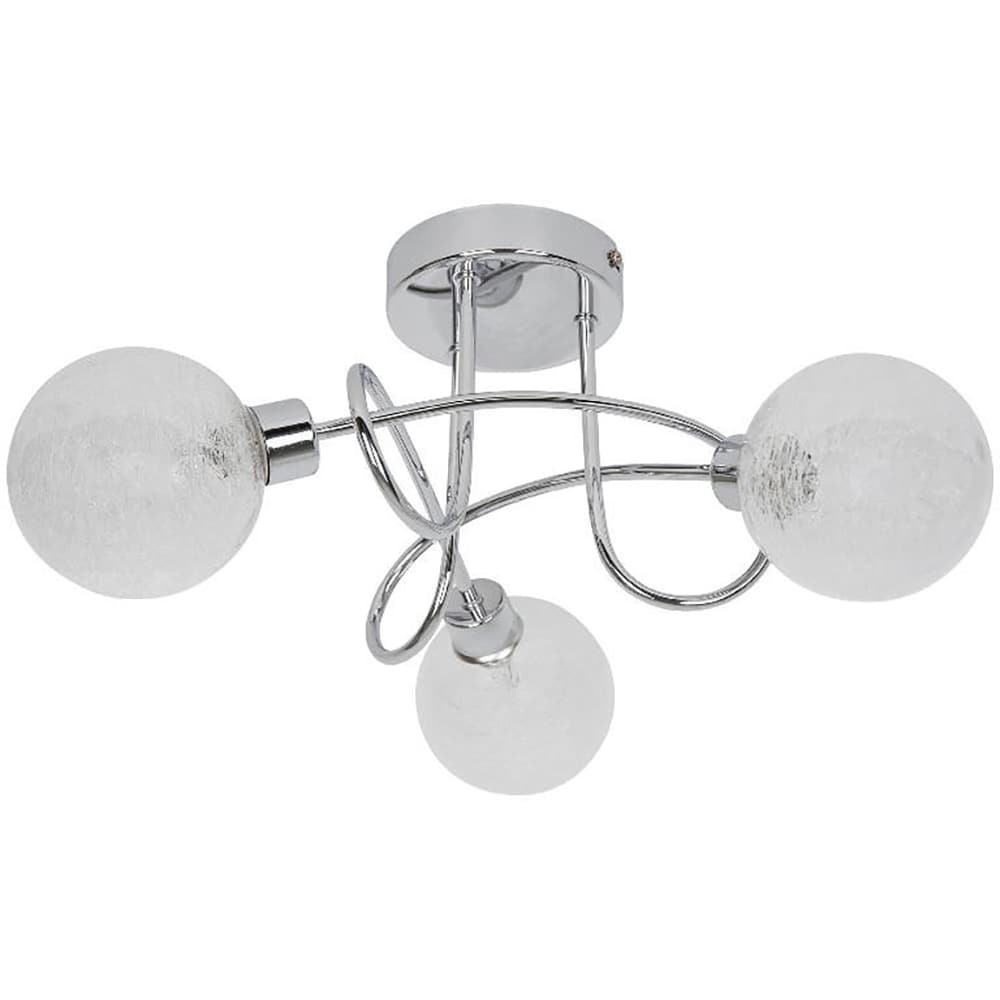Lampa de interior GOODHOME Onnes, 3 x G9, 25W, argintiu