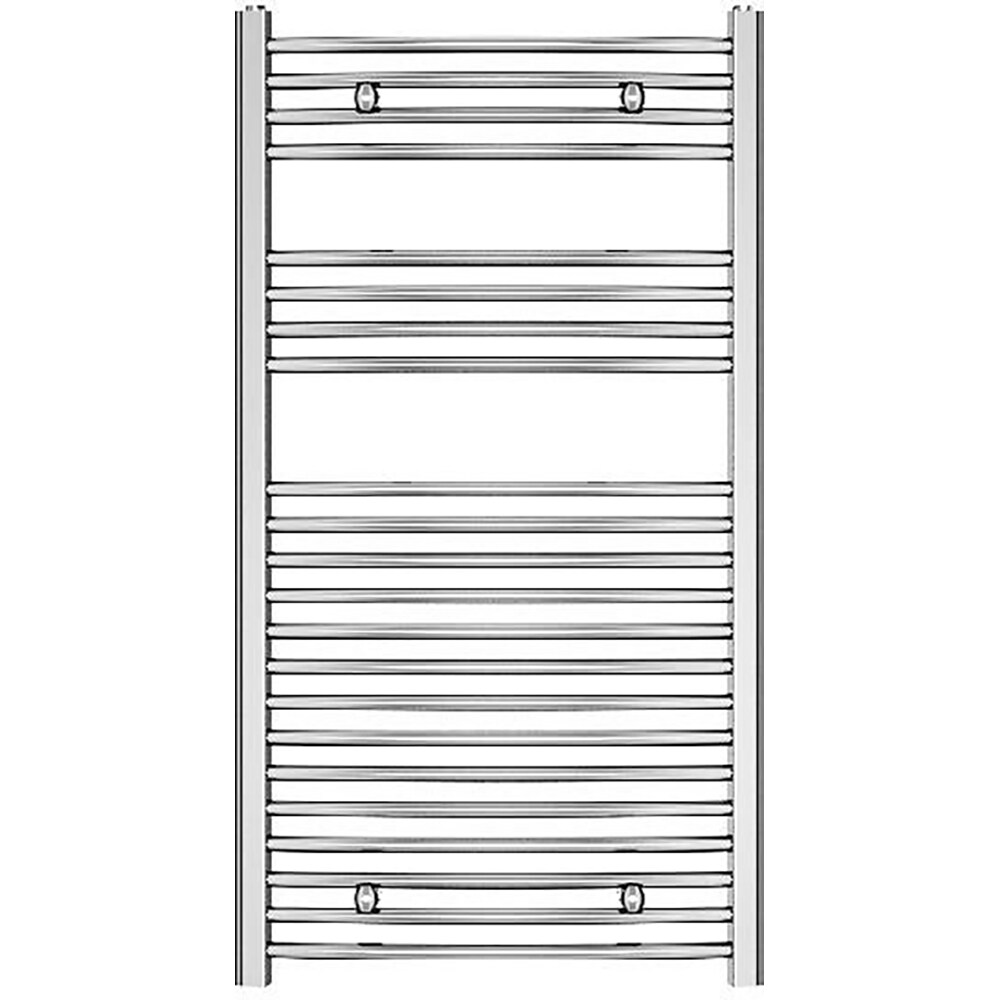 Calorifer baie portprosop FLOMASTA, 1100x600 mm, crom