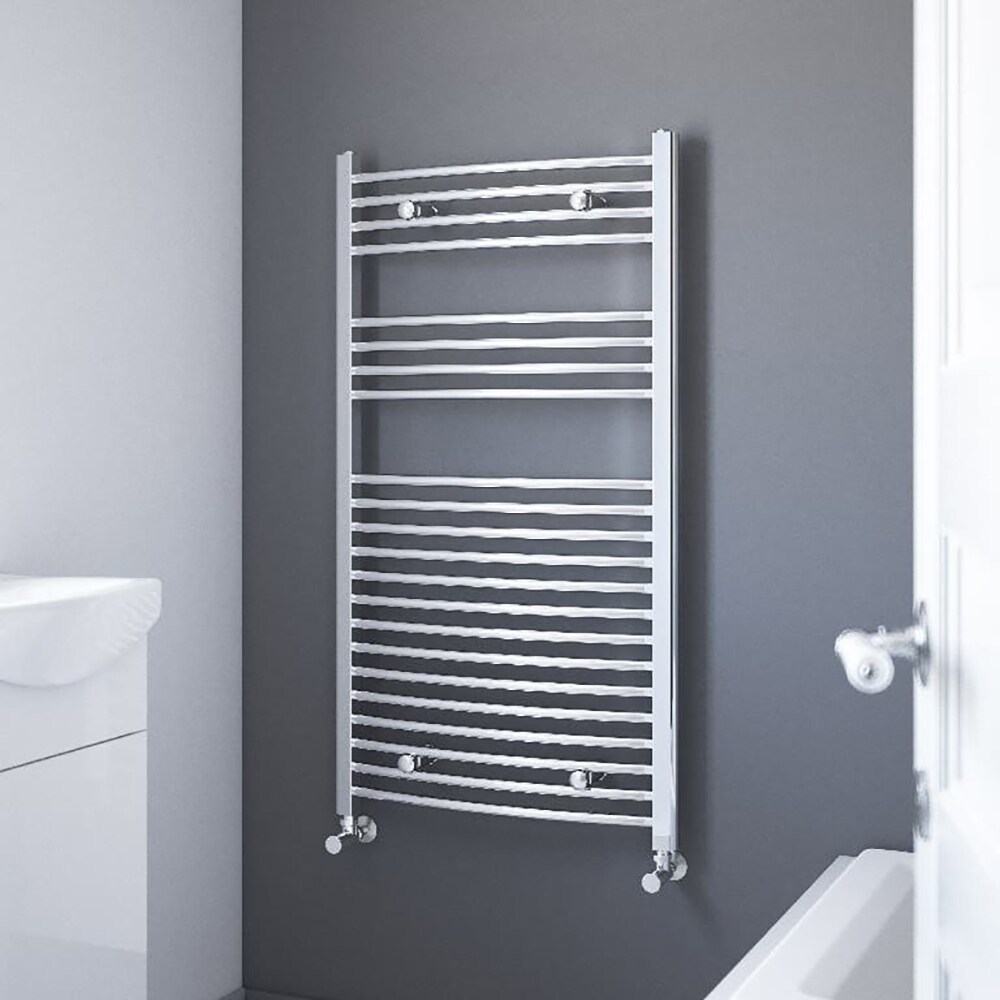 Calorifer baie portprosop FLOMASTA, 1100x600 mm, crom