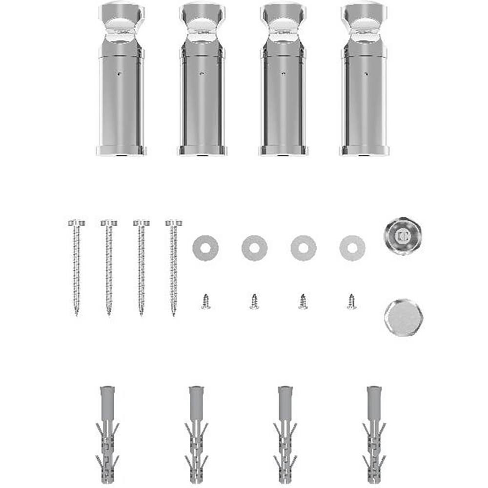 Calorifer baie portprosop FLOMASTA, 1100x600 mm, crom