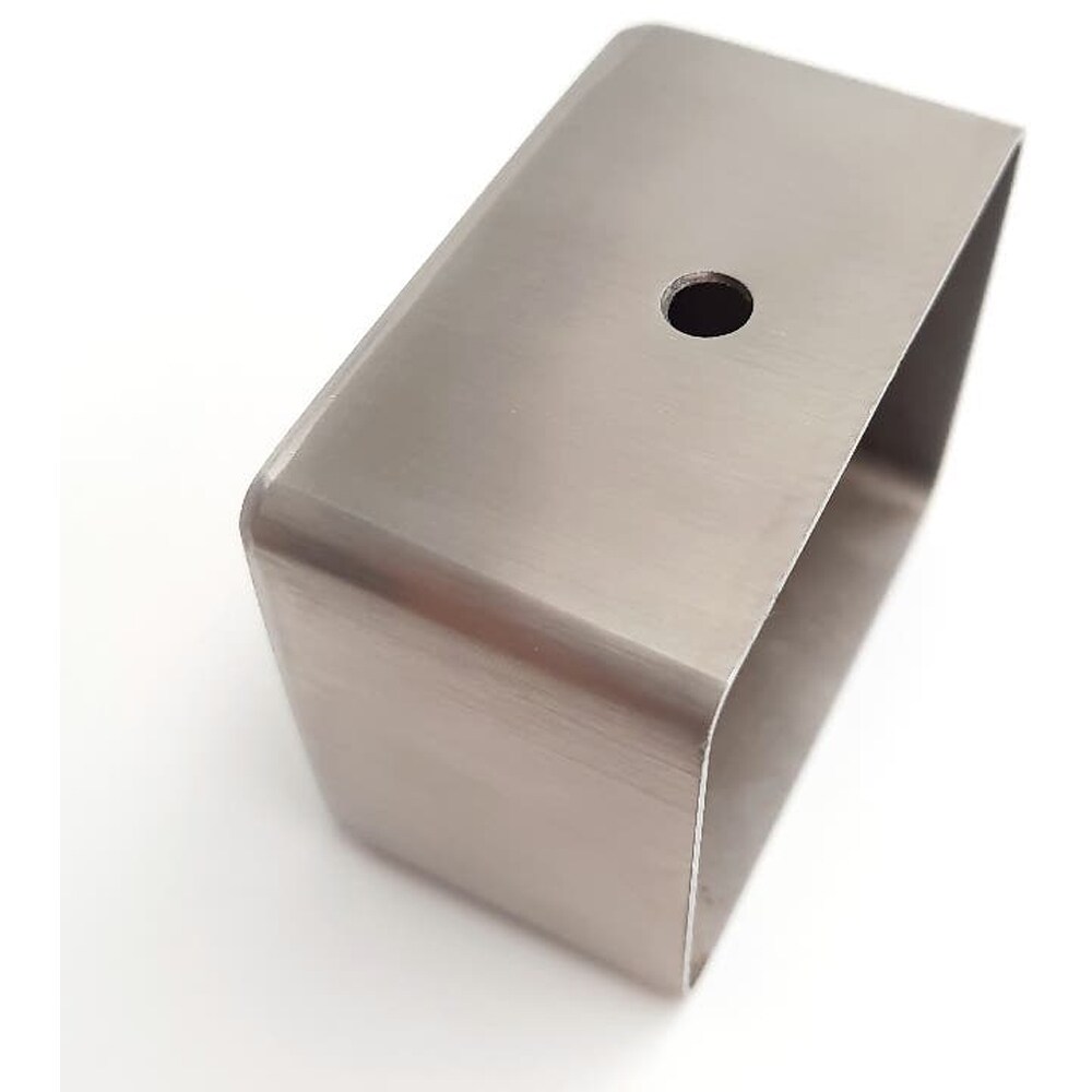 Capat mana curenta patrata 5 x 4 cm, inox