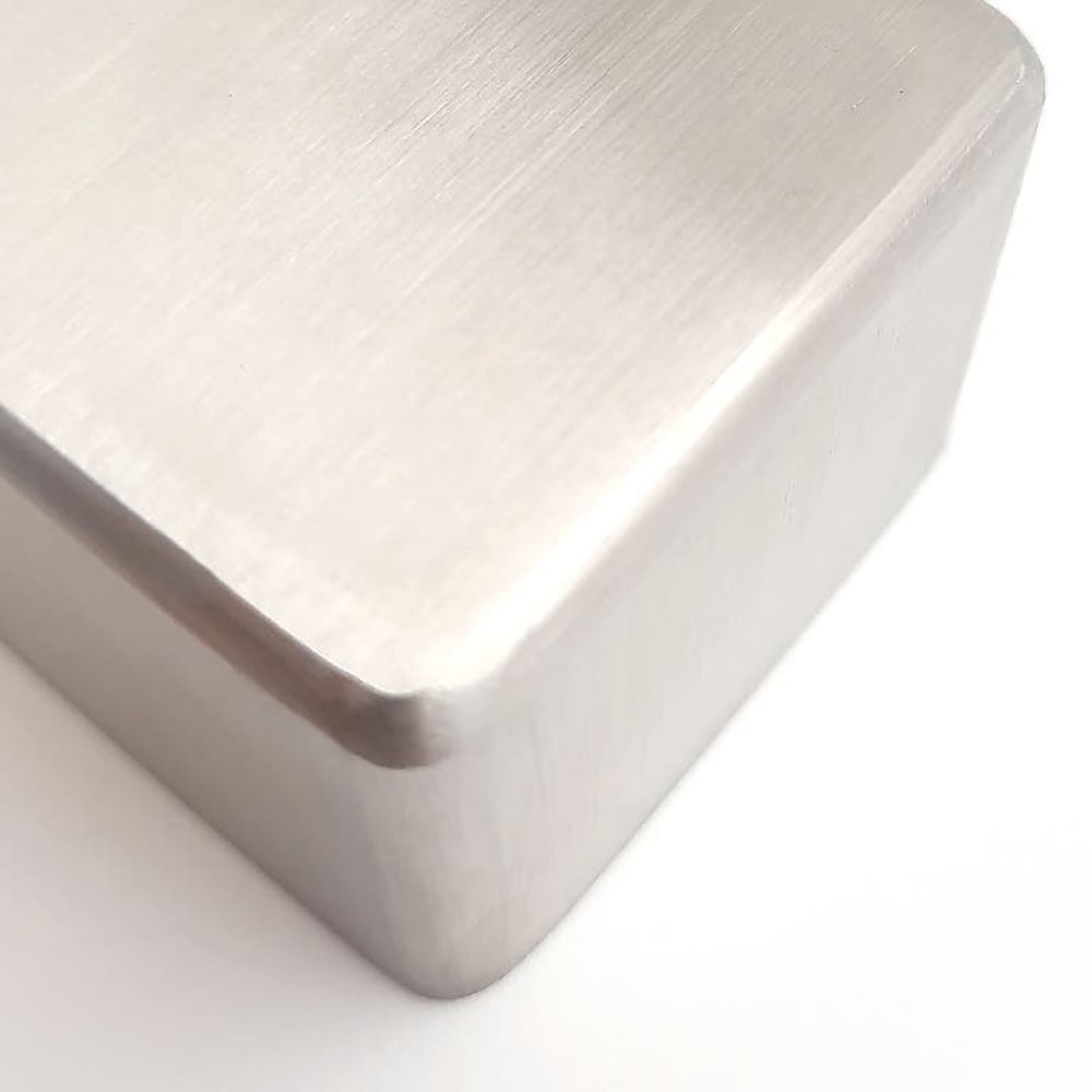 Capat mana curenta patrata 5 x 4 cm, inox