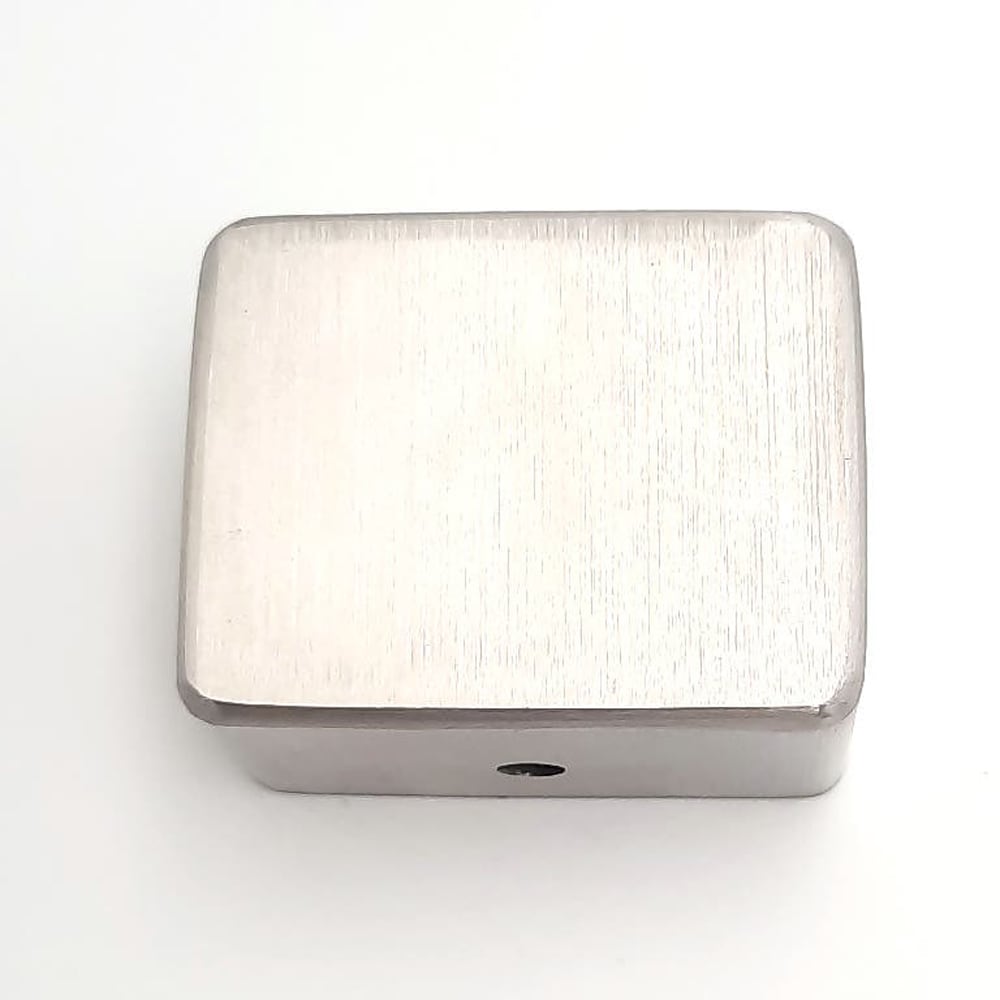 Capat mana curenta patrata 5 x 4 cm, inox