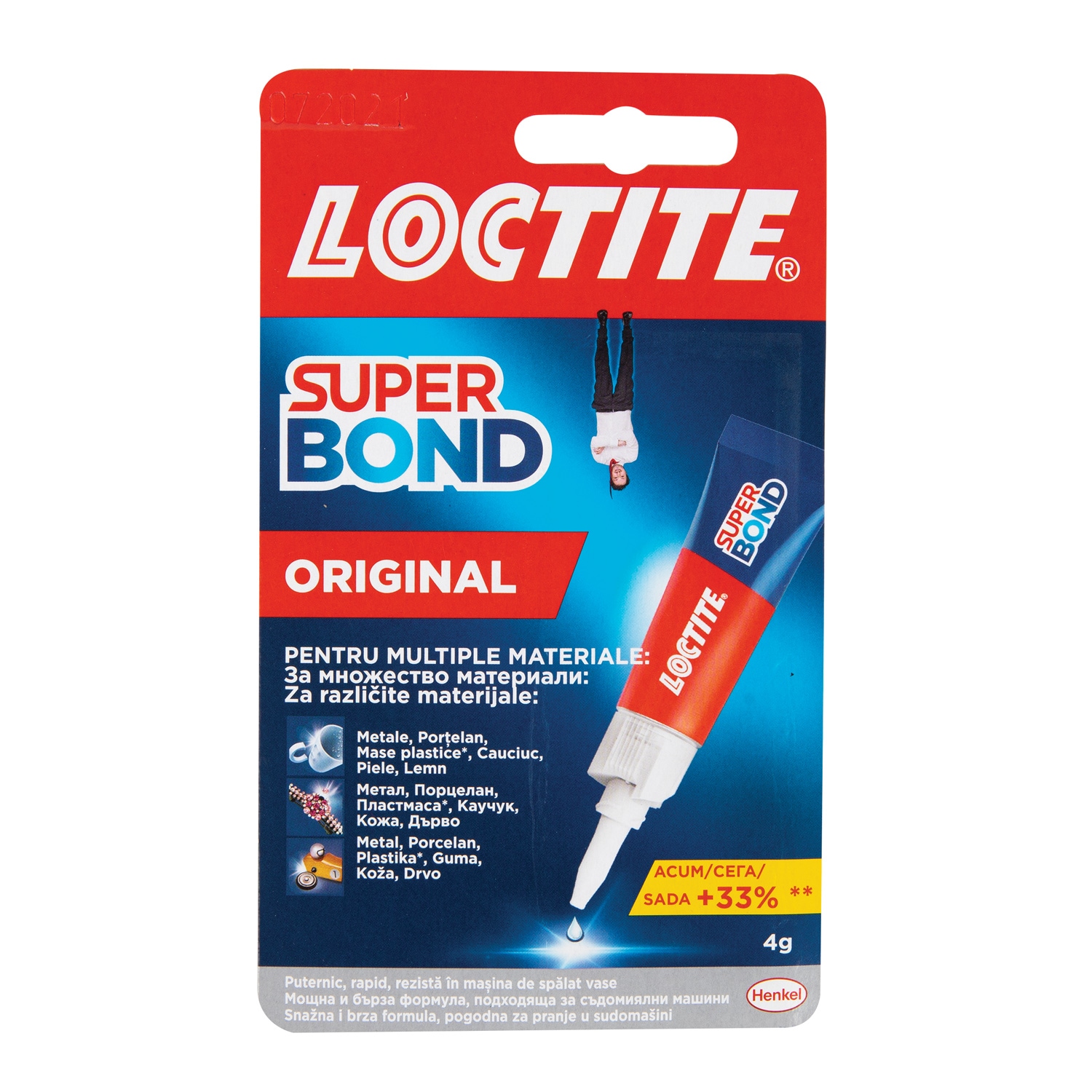 Adeziv universal LOCTITE Super Bond, transparent, 4g
