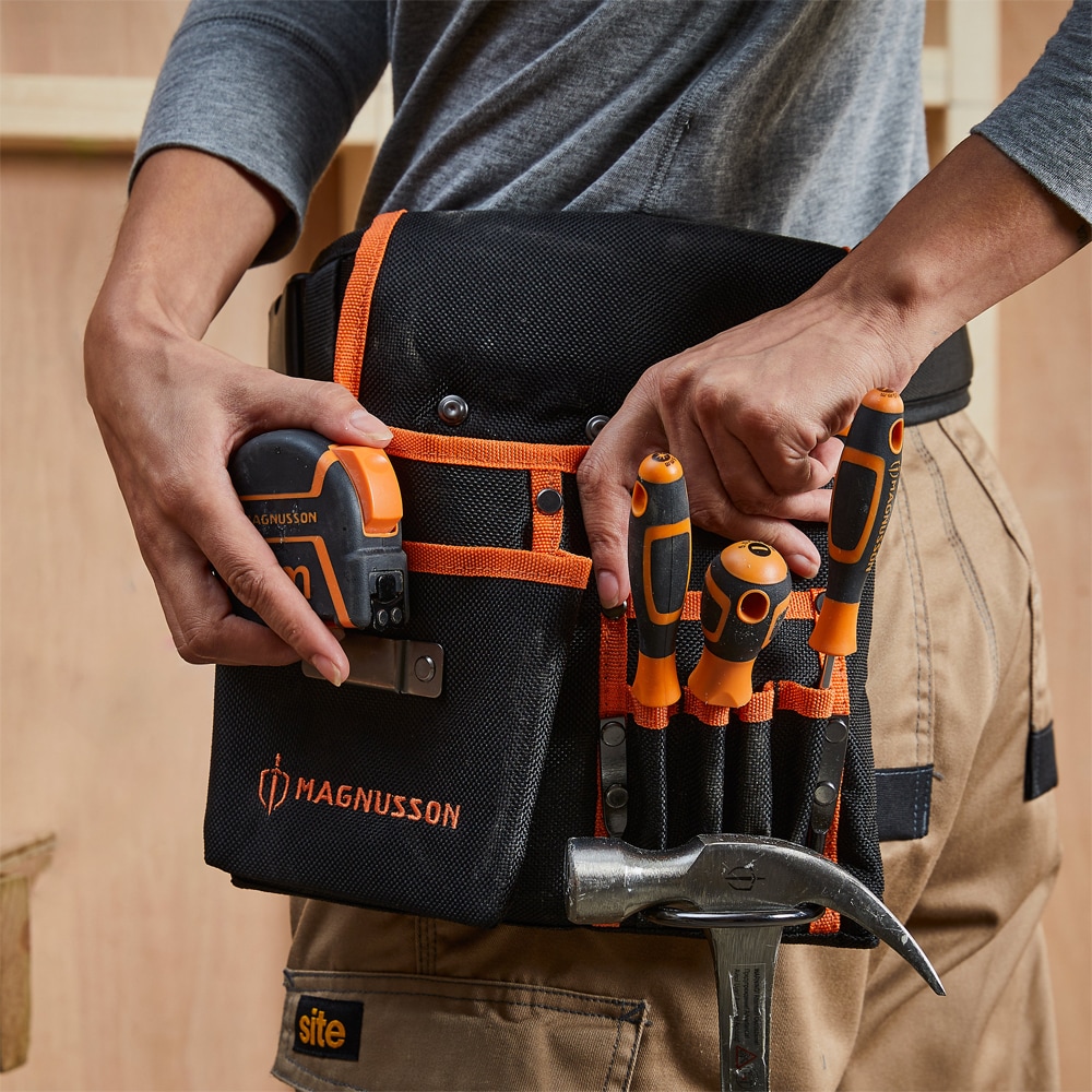 Centura scule Magnusson, 7 buzunare, poliester