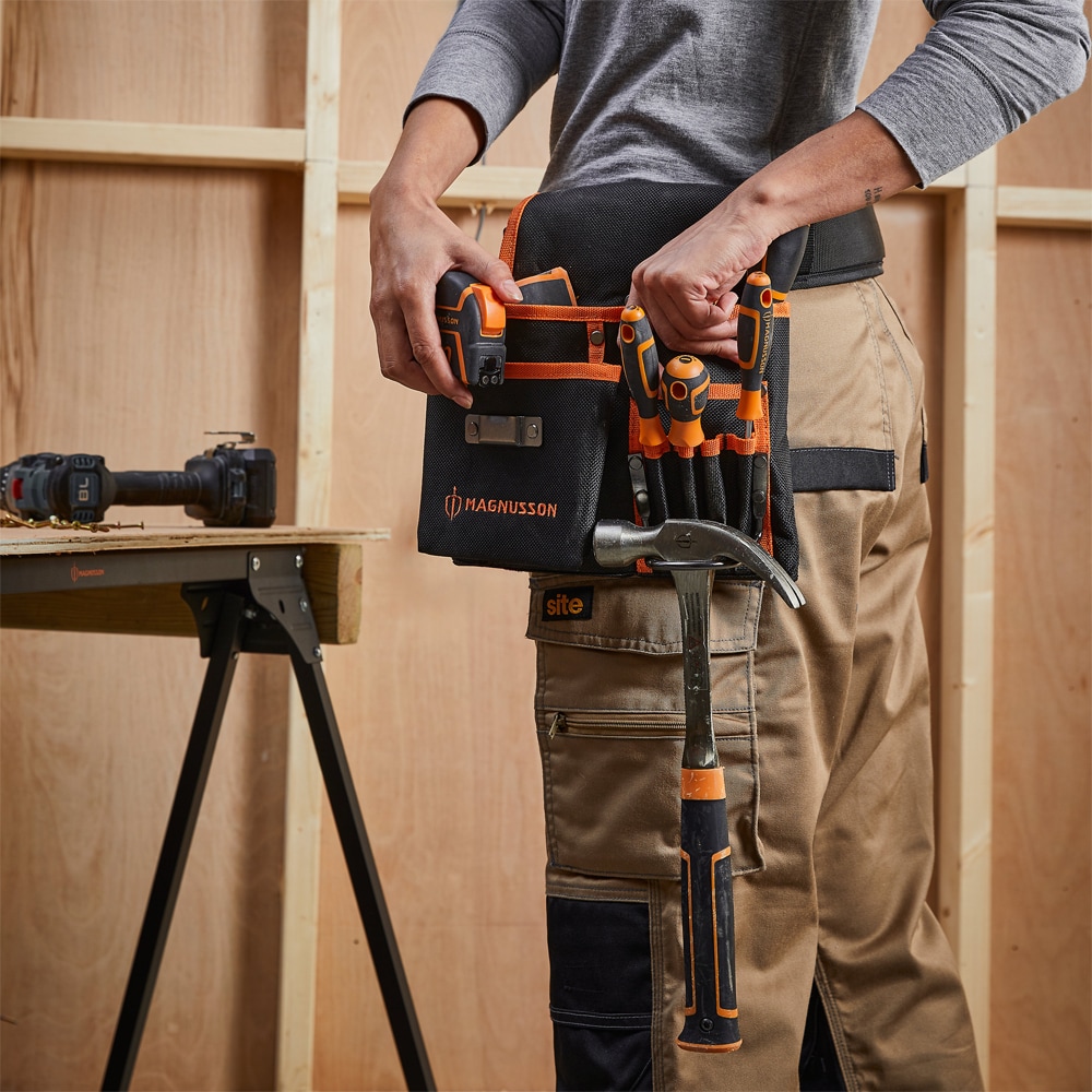 Centura scule Magnusson, 7 buzunare, poliester