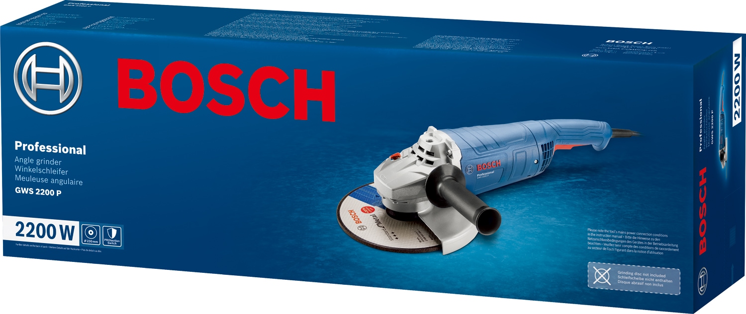 Polizor unghiular Bosch GWS 2200, 2200W, 180mm