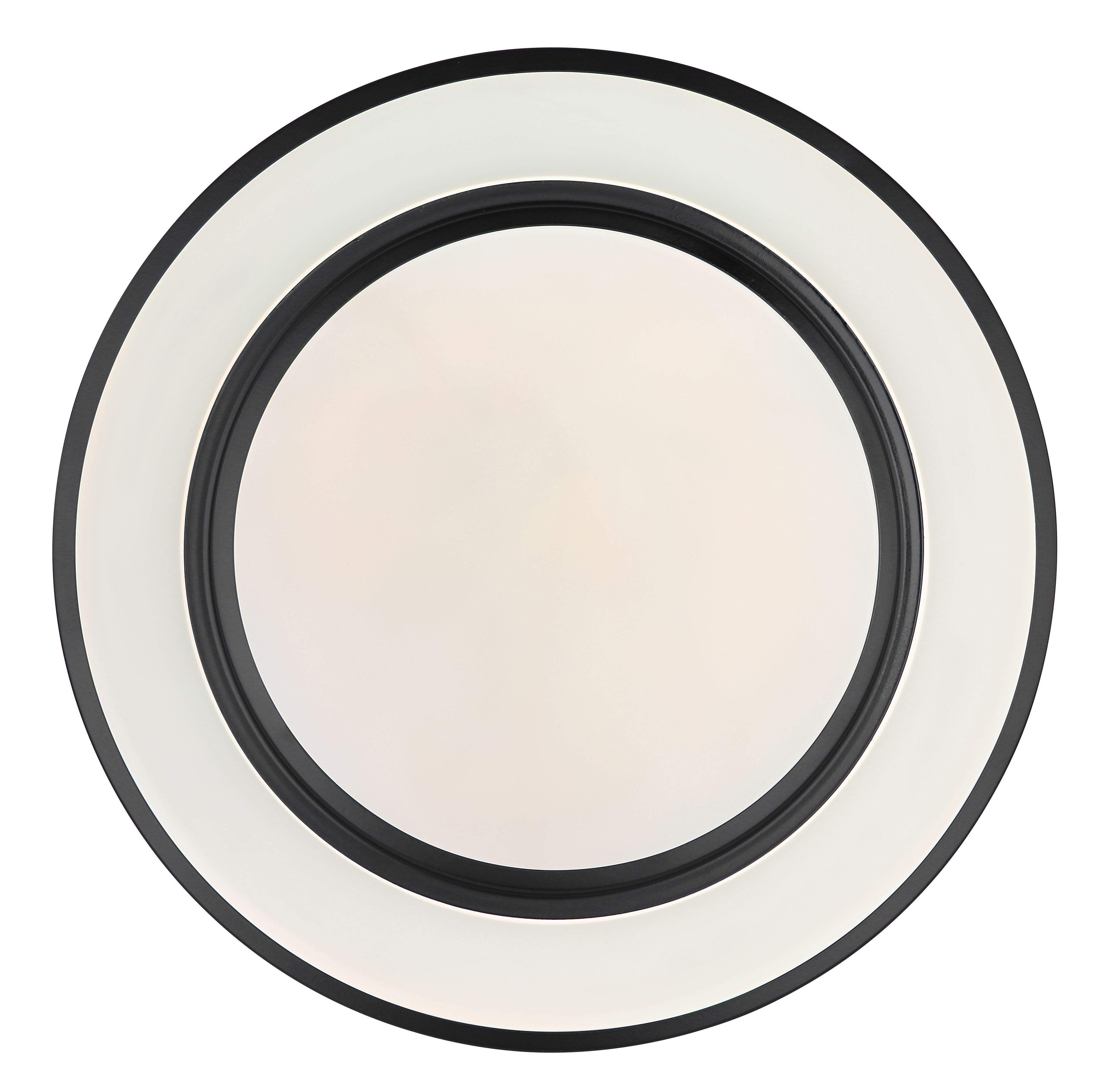 Plafoniera LED, negru metal, 24W RGB  Globo Sully